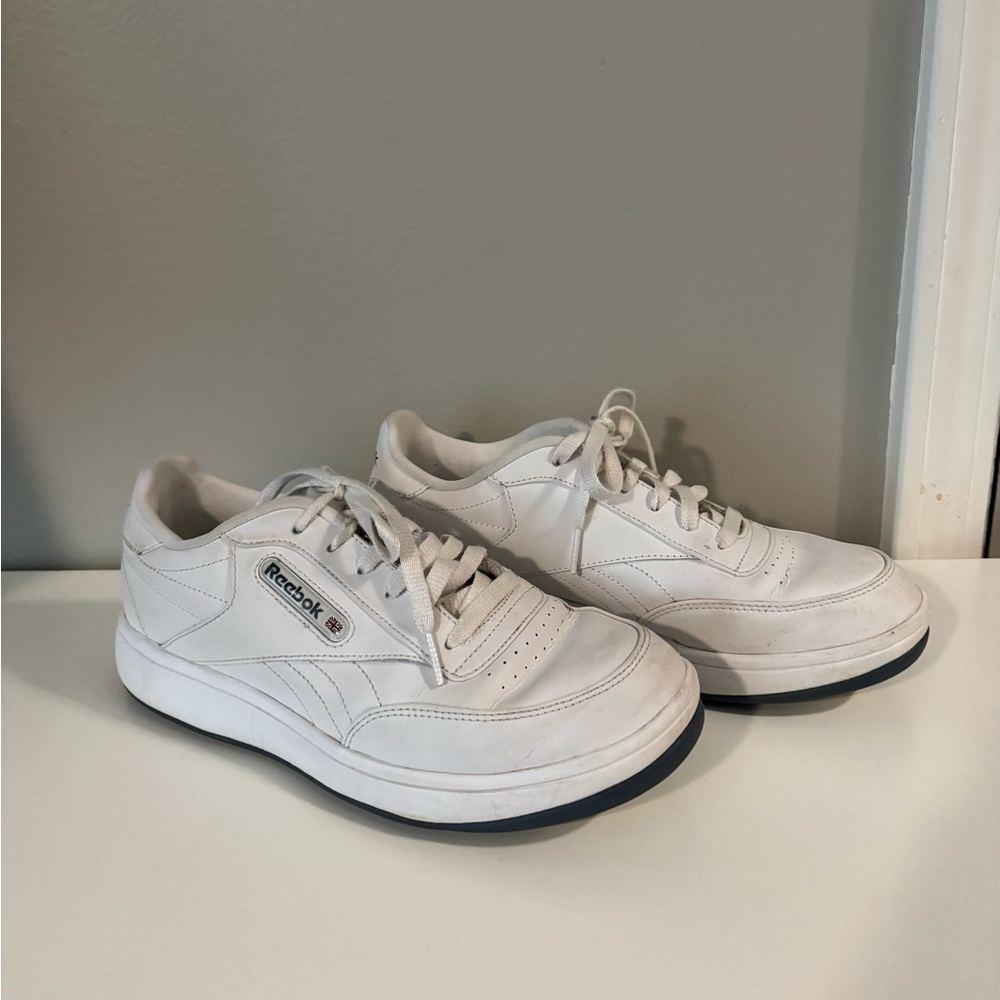 White Reebok Tennis Shoe